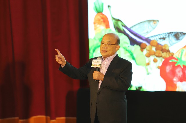 「將從海關到餐桌一路嚴格把關!」蘇貞昌力喊,連非洲豬瘟都能把關,對於學校營養午餐、餐廳也能把關